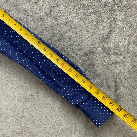 Ralph Lauren Shirt Mens 14.5 Black Label Button Down Blue Polka Dot Office Work - Picture 4 of 10